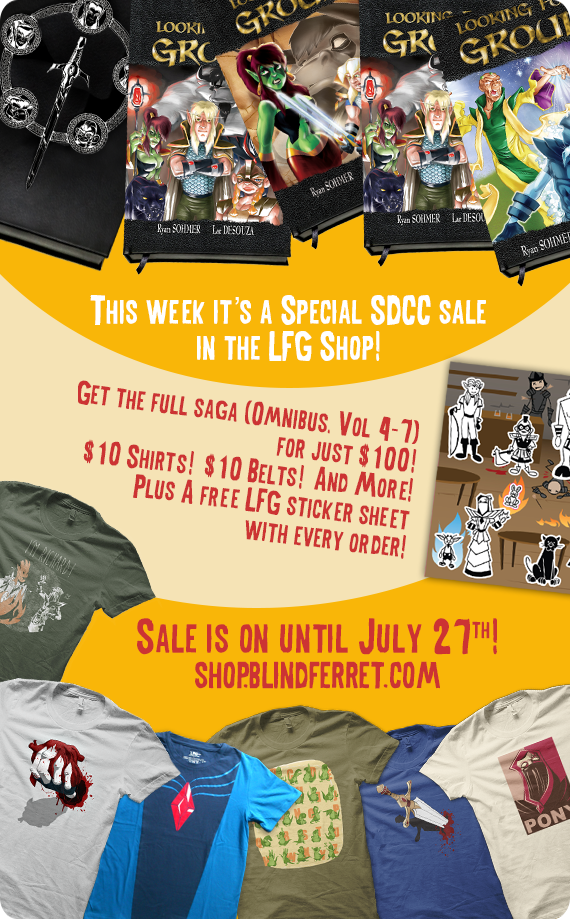 SDCC SALE IN THE SHOP!