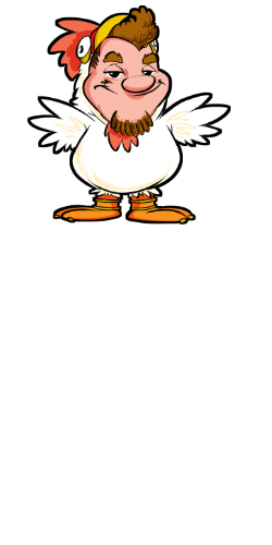 BAAWK! buck buck bu-KAAWWW!